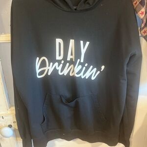 DAY Drinkin' Black Graphic Hoodie